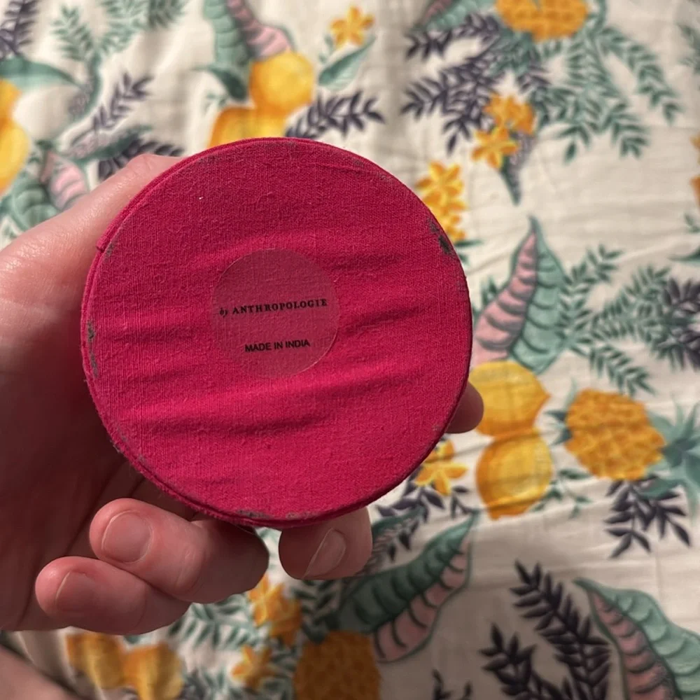 ✨ Anthropologie Fortune Beaded Lidded Jewelry Box